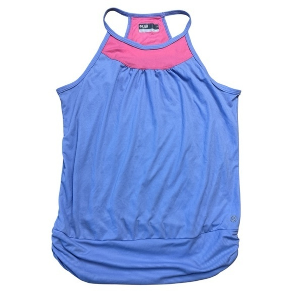 NWT Lija size small, spaghetti strap, Pink and lavendar Athletic Tank